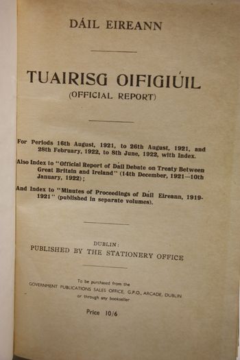 Treaty Debates (1921-1922)