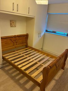 double bed frame