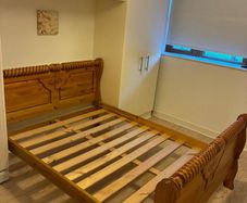 double bed frame