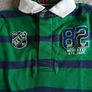 Next boys stripped rugby shirt Image 2