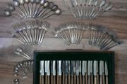 Vintage Silver Plated (93 pieces) Cutlery Sets Olympic Regalia Plate EPNS
