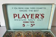 Players  cigarette box &amp; 10 empty packs