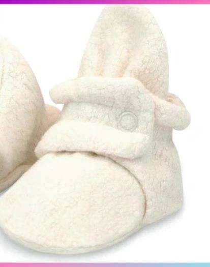 Zatano  fleece baby booties (796)