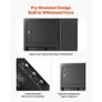 3.6 Cubic Feet Drop Safe, Large Capacity Front Drop Slot Safe Box with Digital Keypad, Heavy Duty 3 Tiers Cash Depository Box with Spare Keys for Cash Image 3