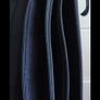 Monsoon Navy 100% Real Leather & Suede Triple-Compartment Crossbody Bag Image 6