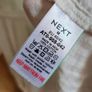 BNWT - Next cotton white dressing gown UK 12 Image 3