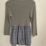 cardigan Bnwot small Benetton cardigan with satin peplum Image 5