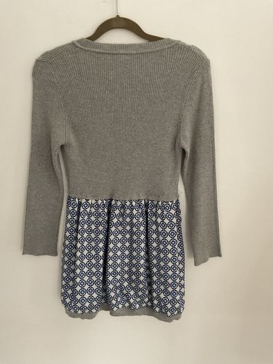 cardigan Bnwot small Benetton cardigan with satin peplum