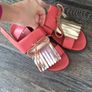 Red sandals Image 2