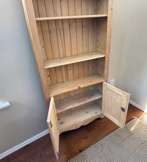 Pine bookcase