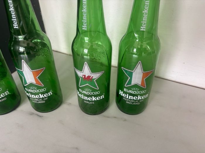 Euro 2020 Heineken bottles