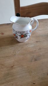 Vintage melba bone china orange tree pattern