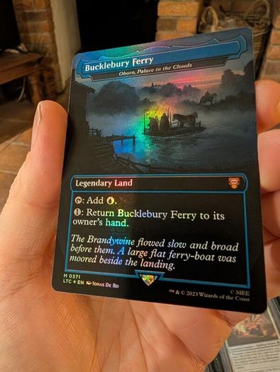 Magic The Gathering The Hobbit cards, surge foil, foil, mythics