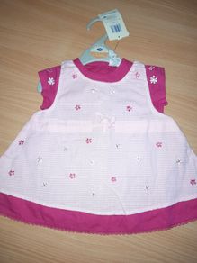 Brand new Baby girl's dress, age 0-3 months