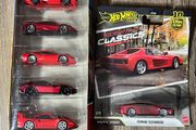 Ferrari set hot wheels