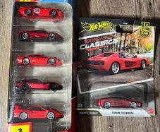 Ferrari set hot wheels