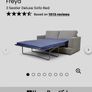 DFS 'House Beautiful Freya' 3 Seat Double Sofa Bed Image 3