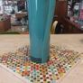 Fabulous Rare and Highly Prized Portmeirion Greek Key Tall Cylinder Coffee Pot in the Very Rare Turquoise and Black Colourway from 1967 - A Mid-Century Modern Design Classic in Mint Condition Image 5