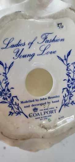 Coalport Fine Bone China - Ladies of Fashion  Collection 'Young Love' - 1980's