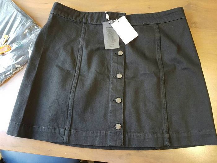 SAVIDA Jasmine skirt black