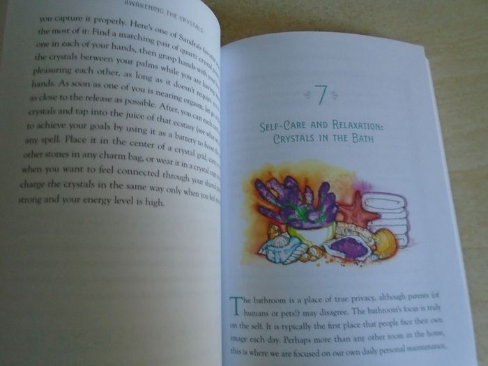 Awakening the crystals,Paperback book, Books, Crystals