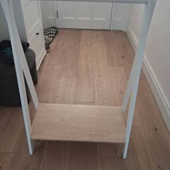 Wooden kids clothes rail