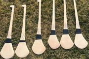 Cathal Drinan handcrafted ash hurleys from Mallow Cork