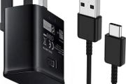 15W USB Fast Adapter Charger Plug for Samsung, BabbleCom USB Mains Wall Charger with Type C Cable 2M for Samsung Galaxy S22/S20/Note10/Note10+/Note9/Note8/S10/S9/S9 Plus/S8/S8 Plus/S7/A71/A53/A52/A13