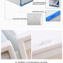 Multi-layer Simple Shoe Cabinet DIY Assembled Space-saving Shoe Organizer Shelf Home Dorm Storage Closet Dustproof Shoes Rack Image 2