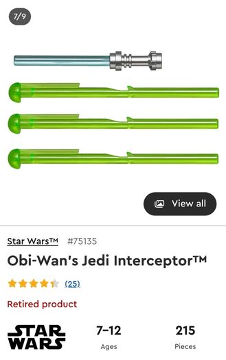 90 Euro Each!! - Lego Star Wars - Retired Sets