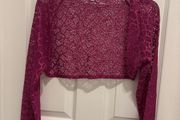 Lace Shrug Size 14