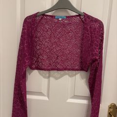 Lace Shrug Size 14