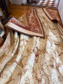 Vintage Laura Ashley Malmaison Rug