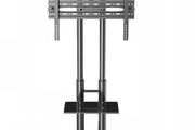 BRAND NEW Mobile TV Cart Floor Stand Mount Home Display Free Lifting Trolley for 32-65' TV Holder