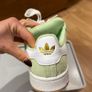 Adidas Campus 00s Green & Pink UK 4 Image 2