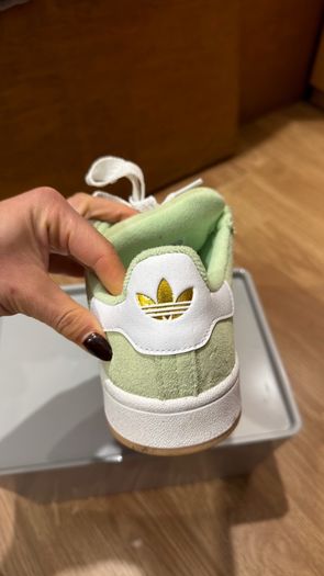 Adidas Campus 00s Green & Pink UK 4