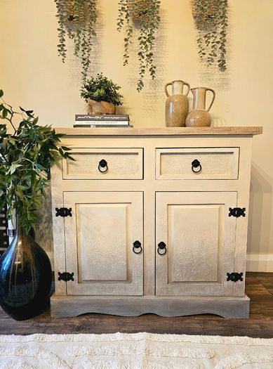 Mexican pine cabinet