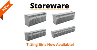 Tilting Tilt Out Bins Boxes Storage For Bolts Nuts Screws