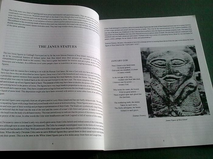 Mysterious Boa Island Ireland Irish history Fermanagh