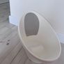 Shnuggle Baby Bath Tub 0-12 Months, White/Grey Image 3
