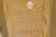 BNWT By Swan salmon knitted cover up poncho one size fits all Postage included