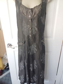 Cute Brown & Silver Imprevu Design Size 14