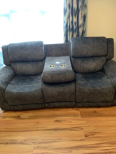 Electric three seater recliner
