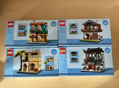 Lego Houses of the World x4