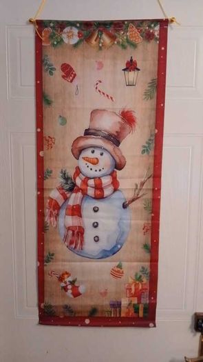 Christmas Hanging Flag