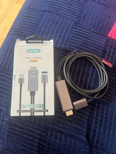 FHD cable - 3 in 1