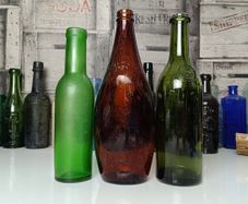 450 - Set of 3 Vintage Collectible Decorative Bottles