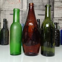 450 - Set of 3 Vintage Collectible Decorative Bottles