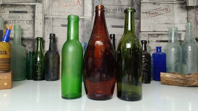 450 - Set of 3 Vintage Collectible Decorative Bottles