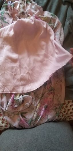 Pink Floral Maxi Dress